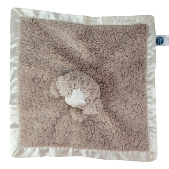 Mary Meyer Dog Lovey Plush Brown 13" Satin Trim & Back Soothing Security Puppy - Picture 7 of 10